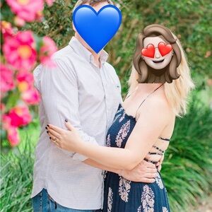 Whimsical Navy Blue Backless Dress